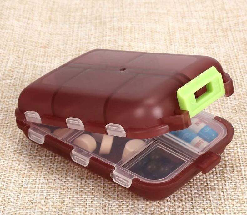 Multi Compartment Medicine Container