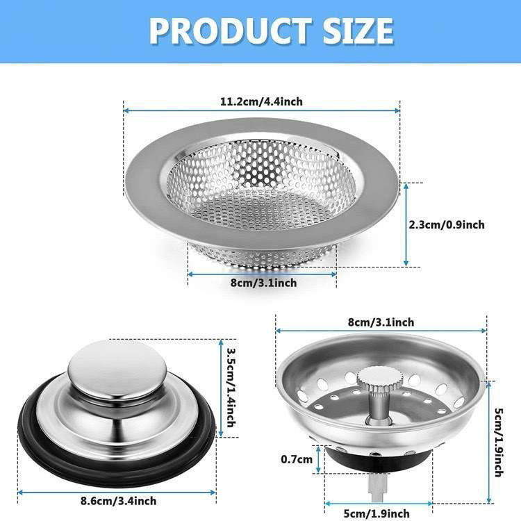 3 Piece Sink Drain Set