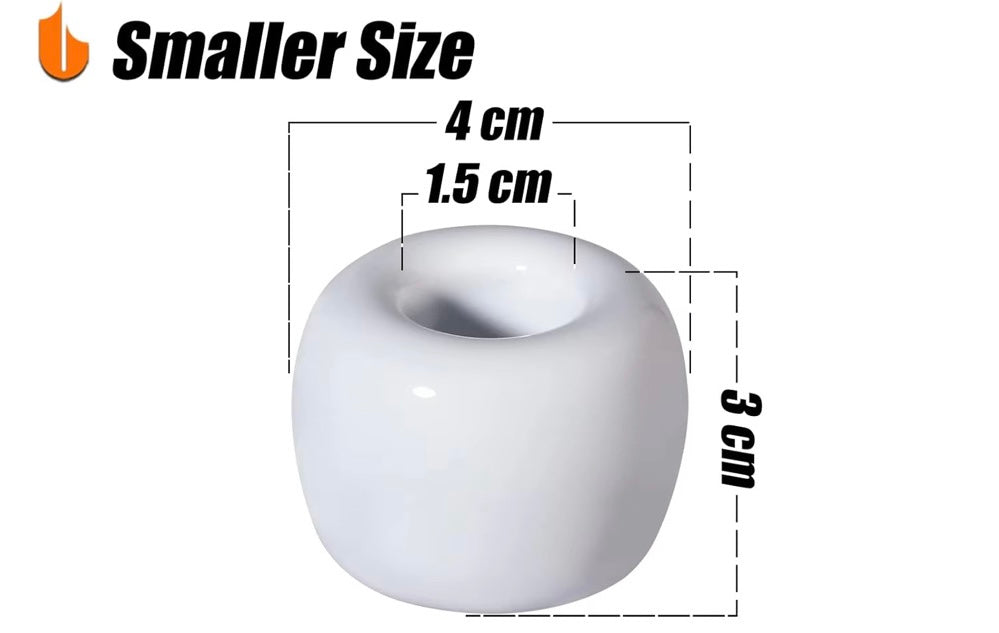 2 Piece Cermaic Toothbrush Holder Set