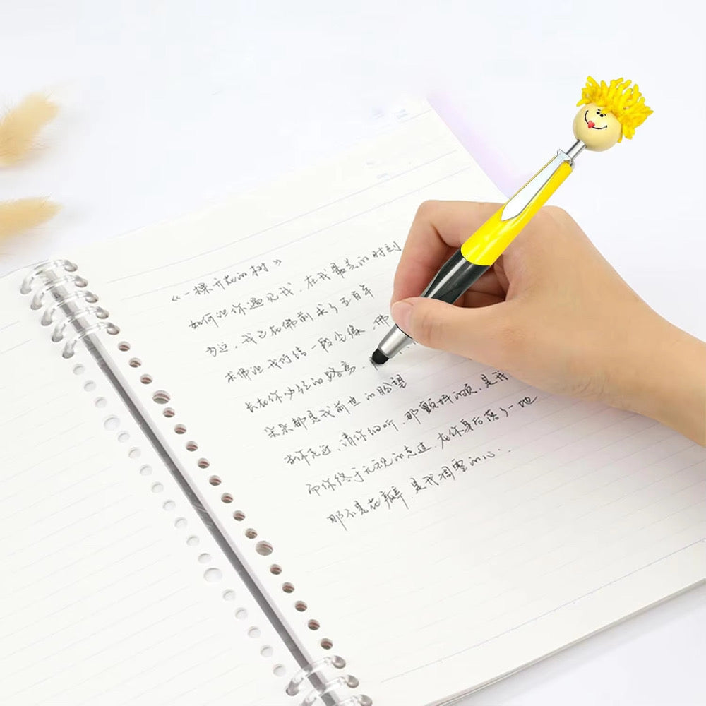 Trending 8 Piece Funny Mop Head Pen Set