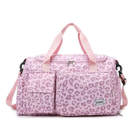 Leopard Duffle Bag