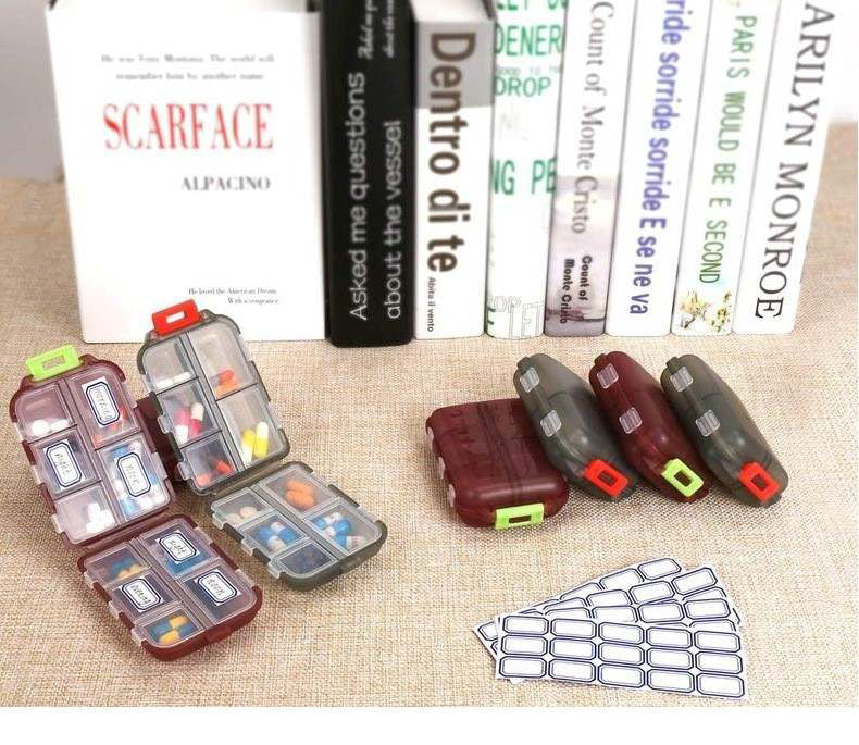 Multi Compartment Medicine Container