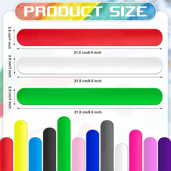 Wrapping Paper Slap Bands