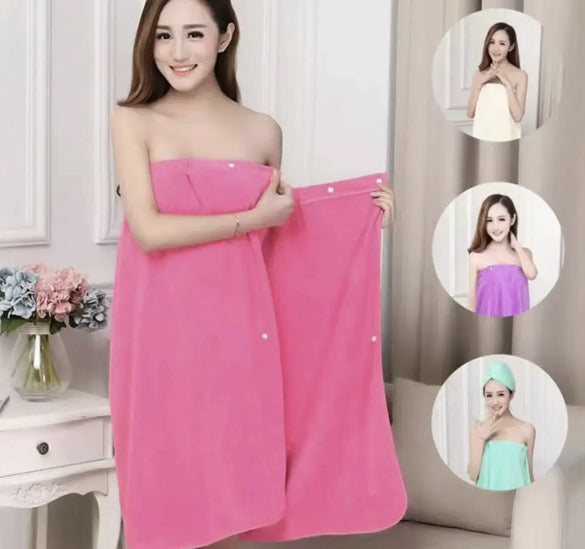 Shower Bathrobe