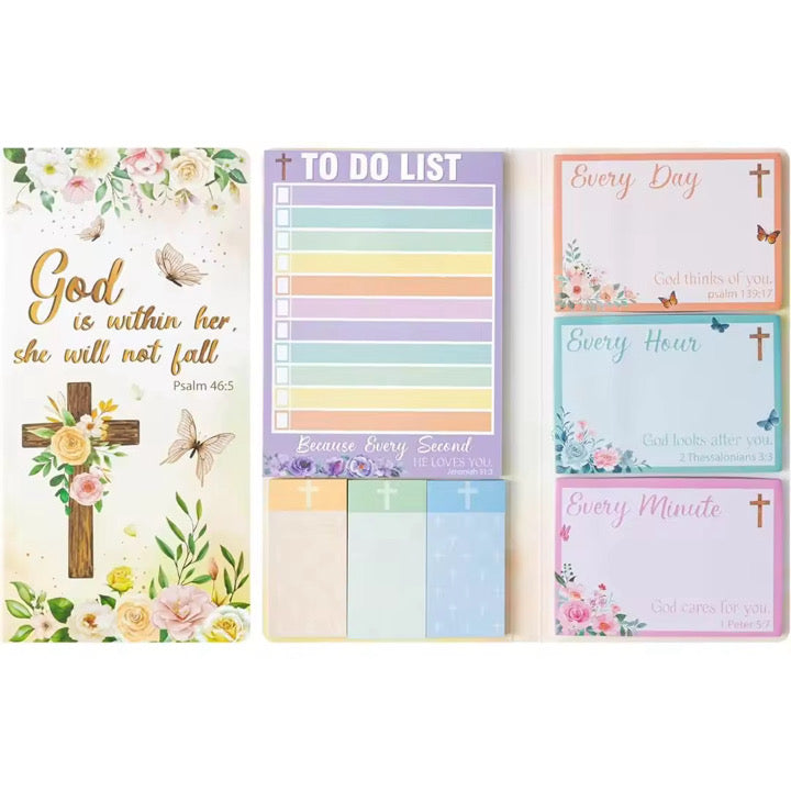 Super Fun Themed Sticky Notebook Set