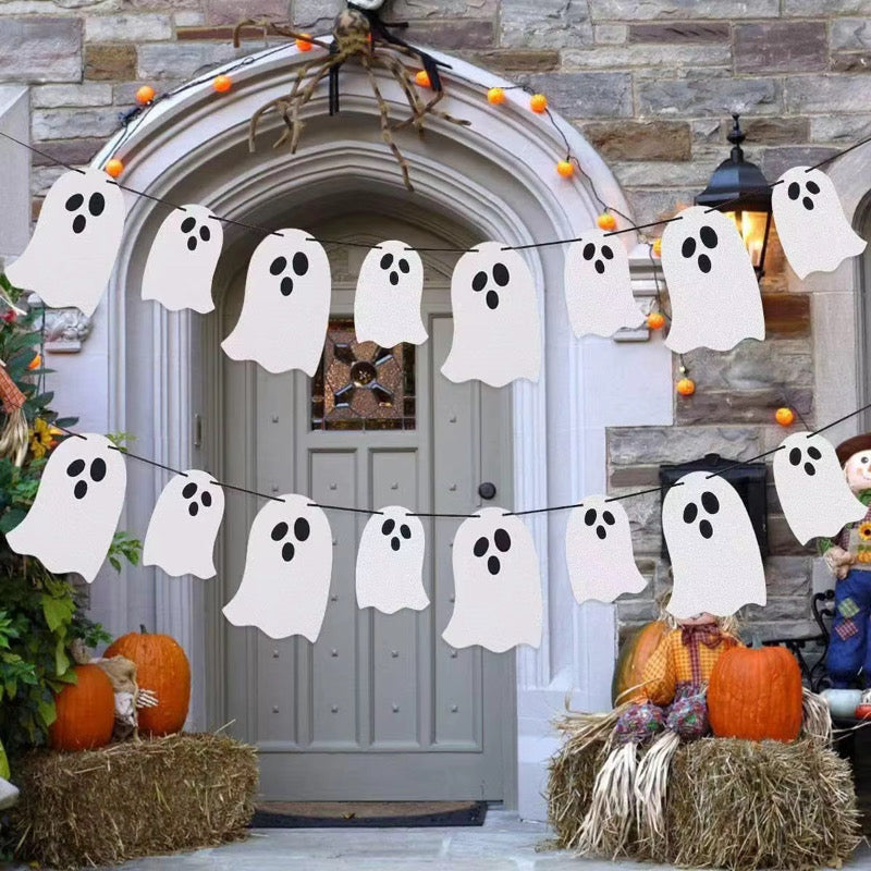 Boo-tiful Banner Haning Ghost Banner