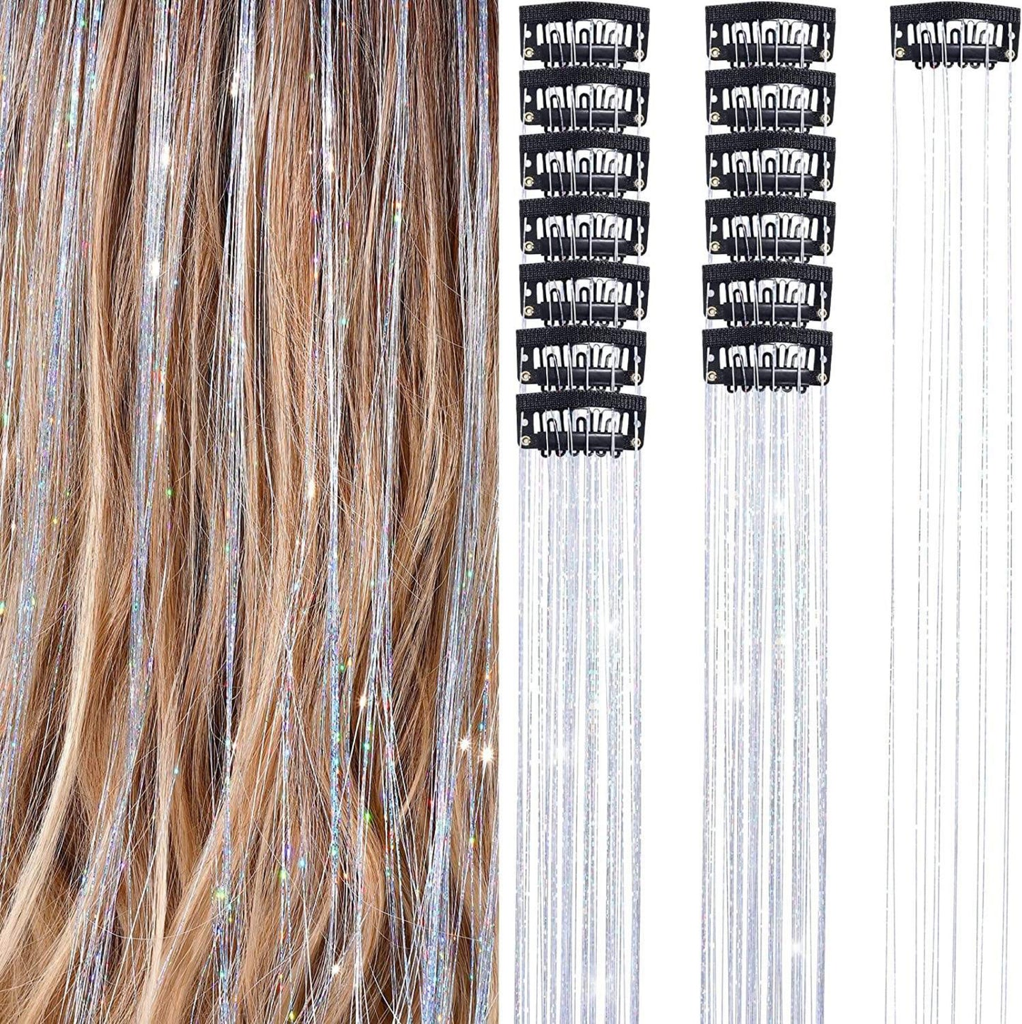 Fun Clip In Hair accent