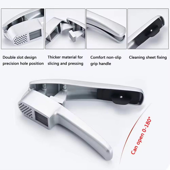 2 in 1 Garlic Press Tool