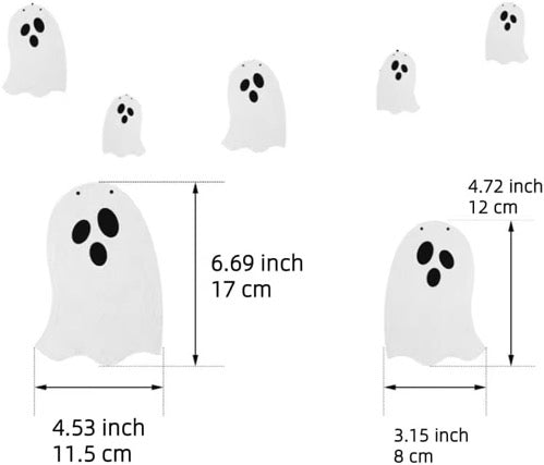 Boo-tiful Banner Haning Ghost Banner
