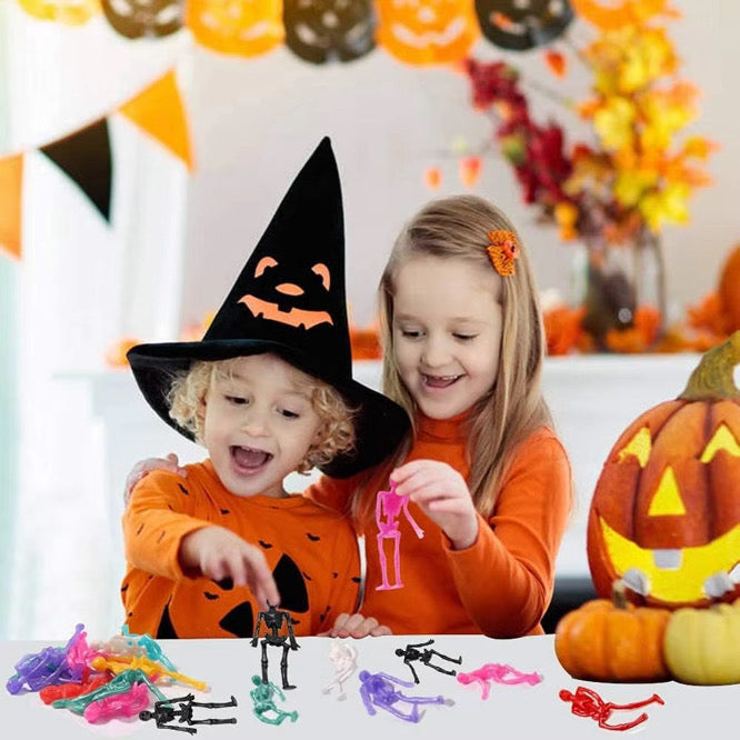 10 Piece Skeleton Squish Set