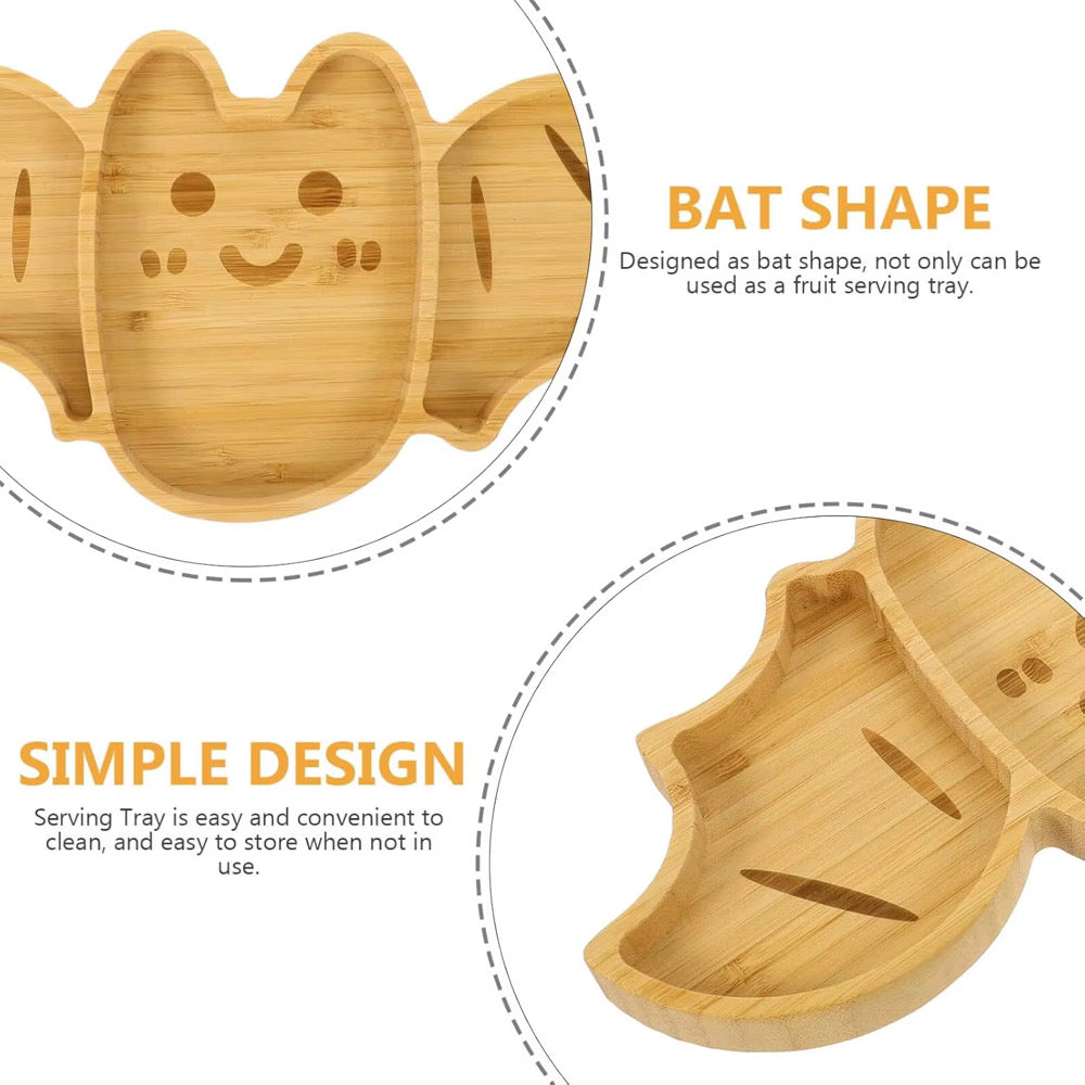 Bats & Bites Halloween Bat Serving Platter