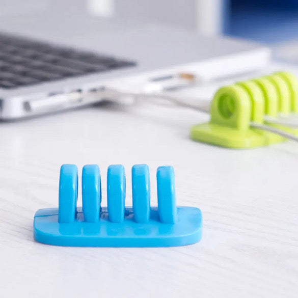 Silicone Adhesive Cable Clip Holder