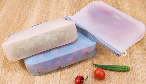 Reusable Silicone Food Storage Bags