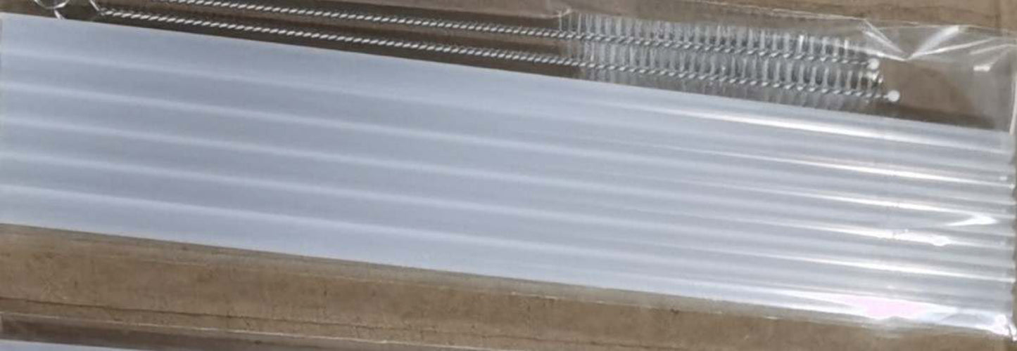 10 Piece Reusable Straws for 30 and 40oz tumblers