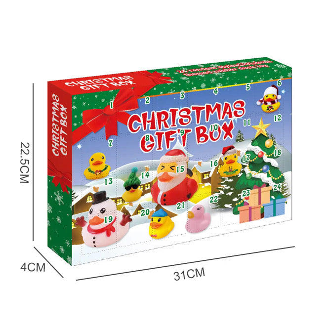 The Quackmas Crew 24 Piece Rubber Duckie Set