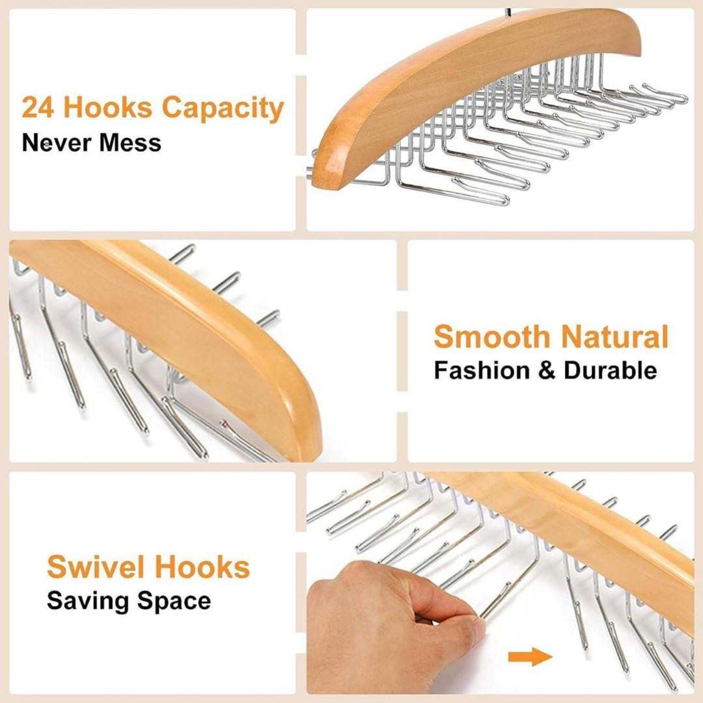 24 Hook Multi Use Hangers