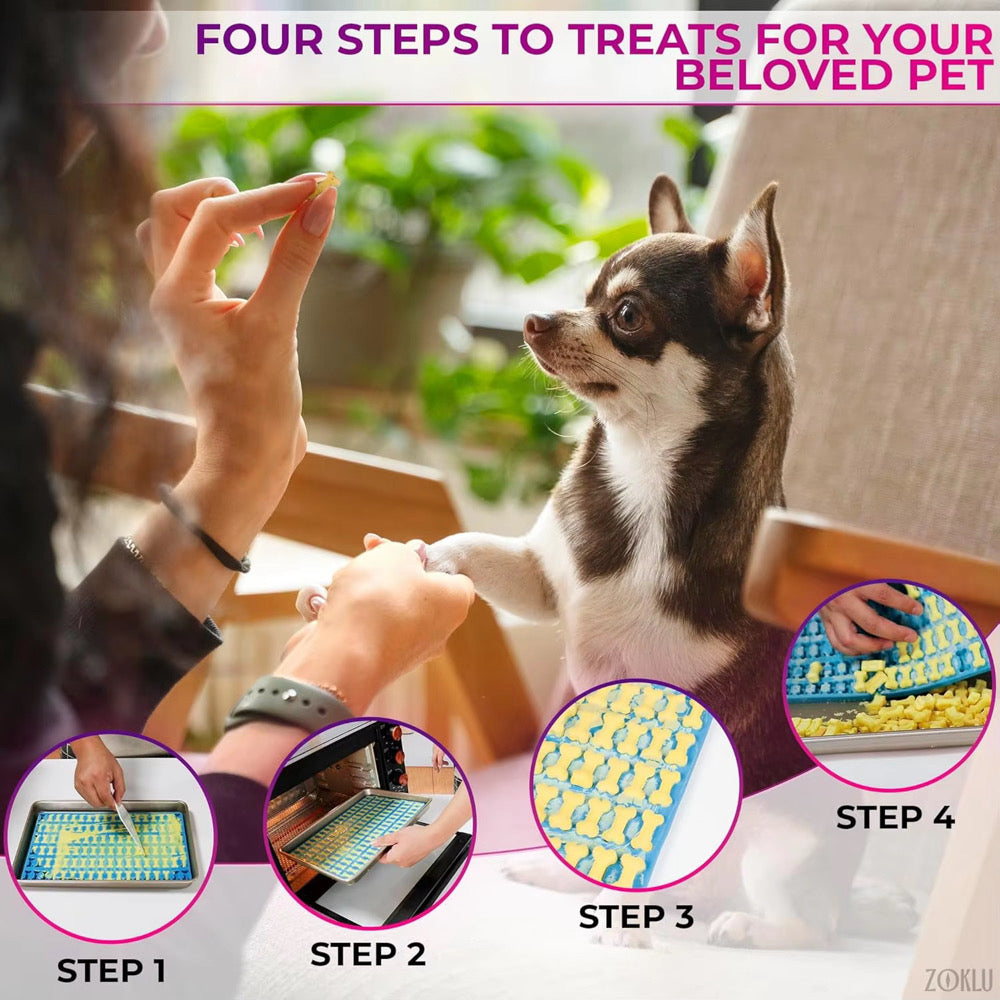 Woof & Bake Dog Treat Silicone Mold