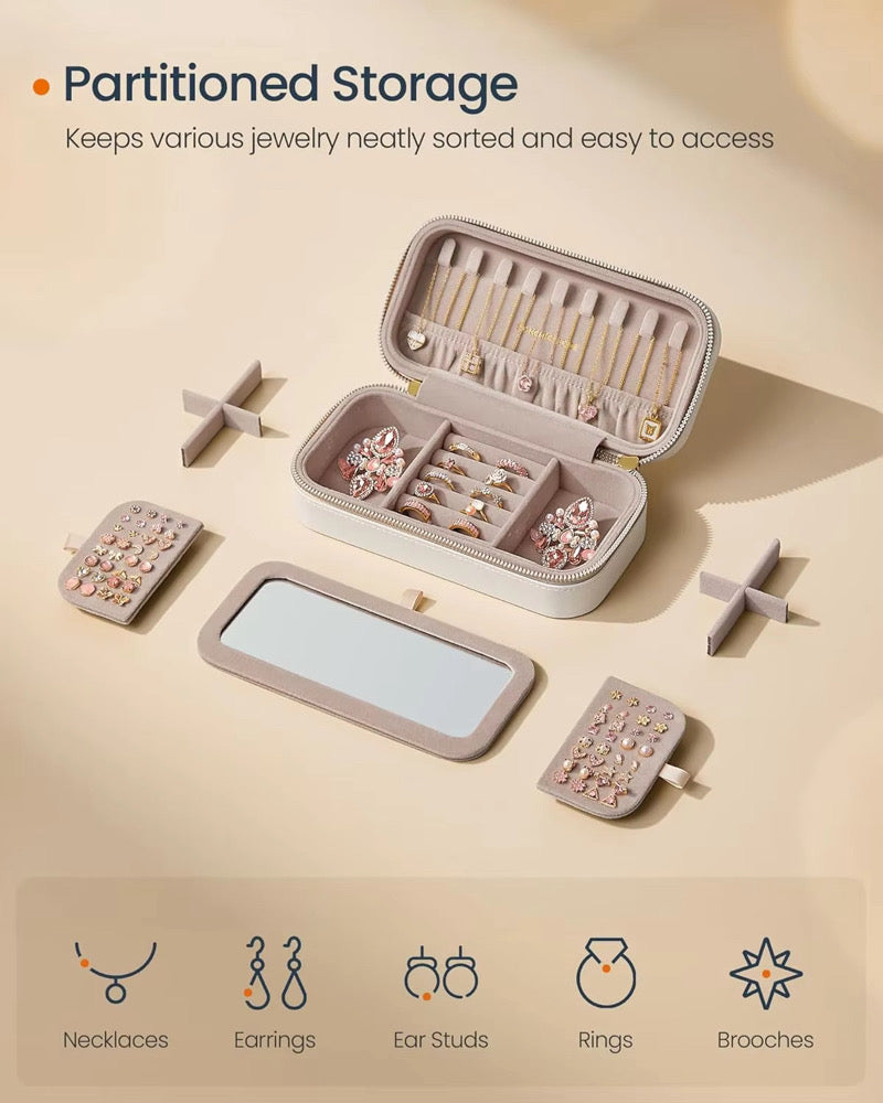 Luxe Travel Jewlery Organizer