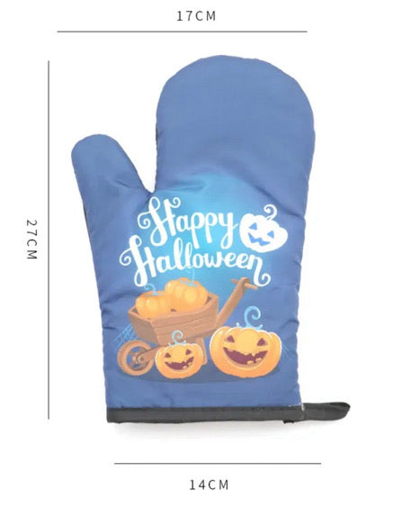 Halloween Mit and Hot pad set