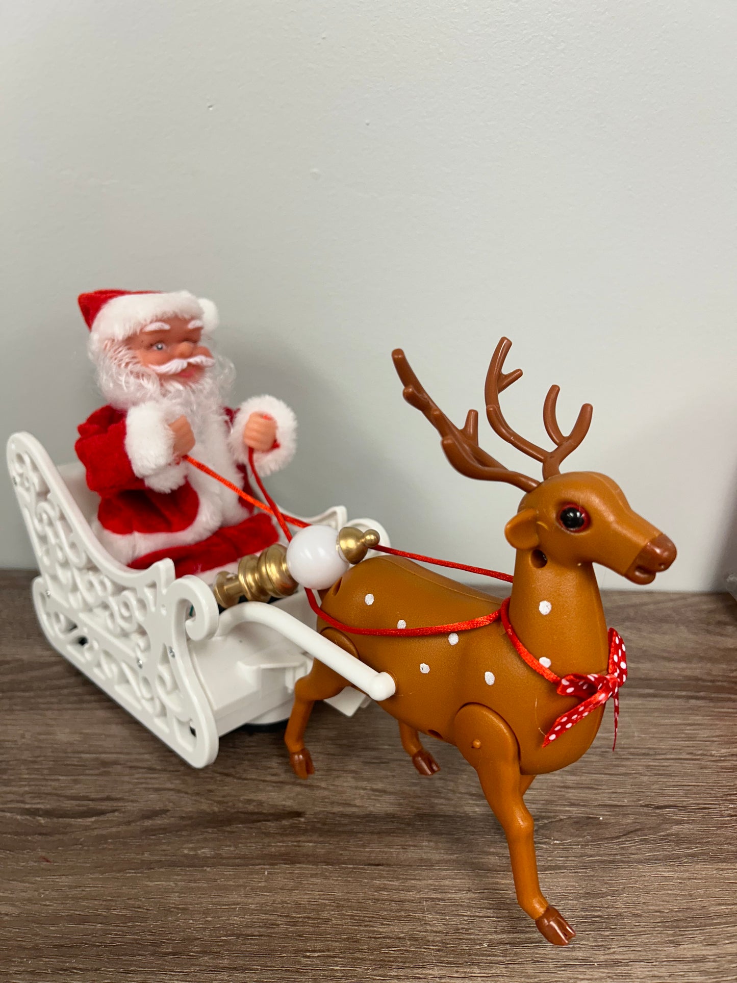 Santa In Sleigh
