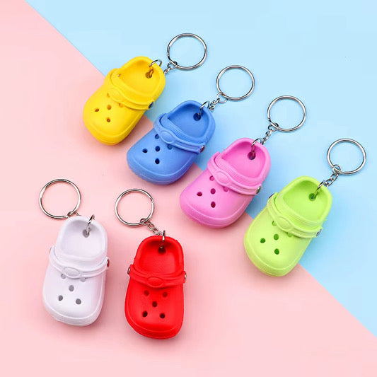 6 Piece Shoe Keychain Set