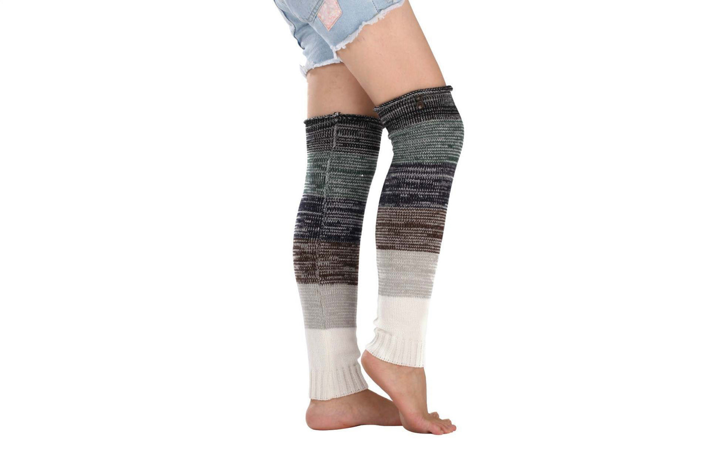 Striped Leg Warmers
