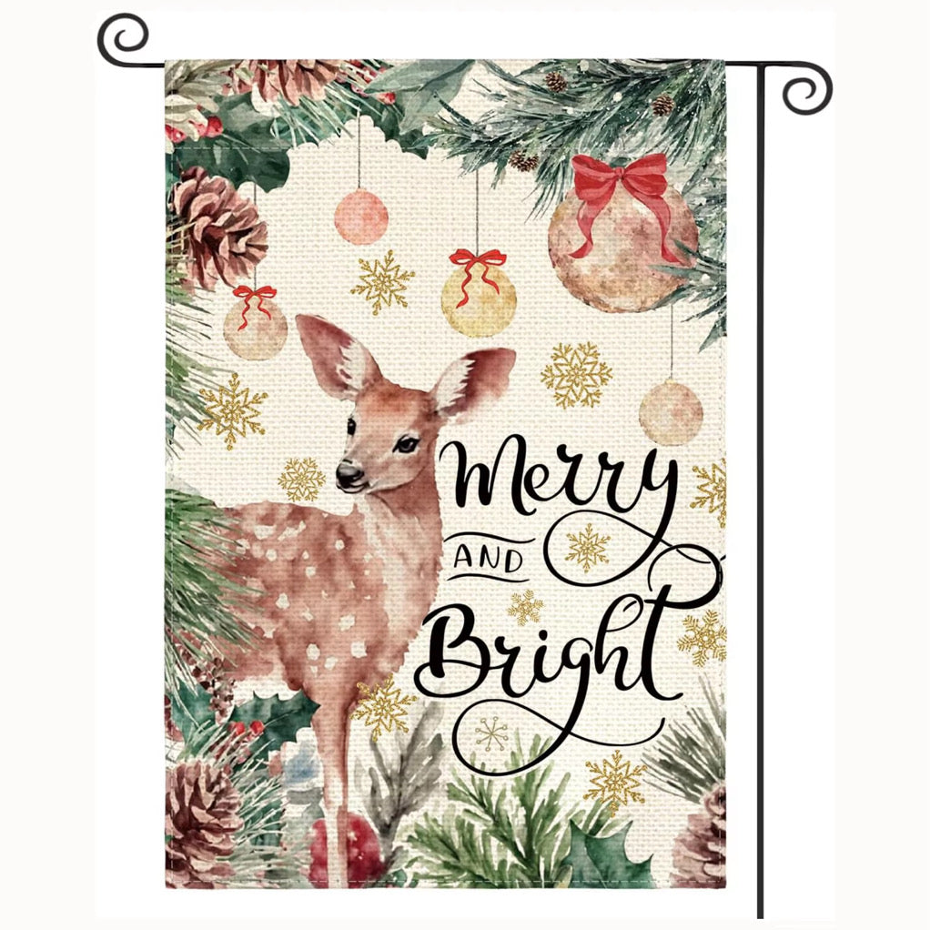 Trending Christmas Themed Garden Flags