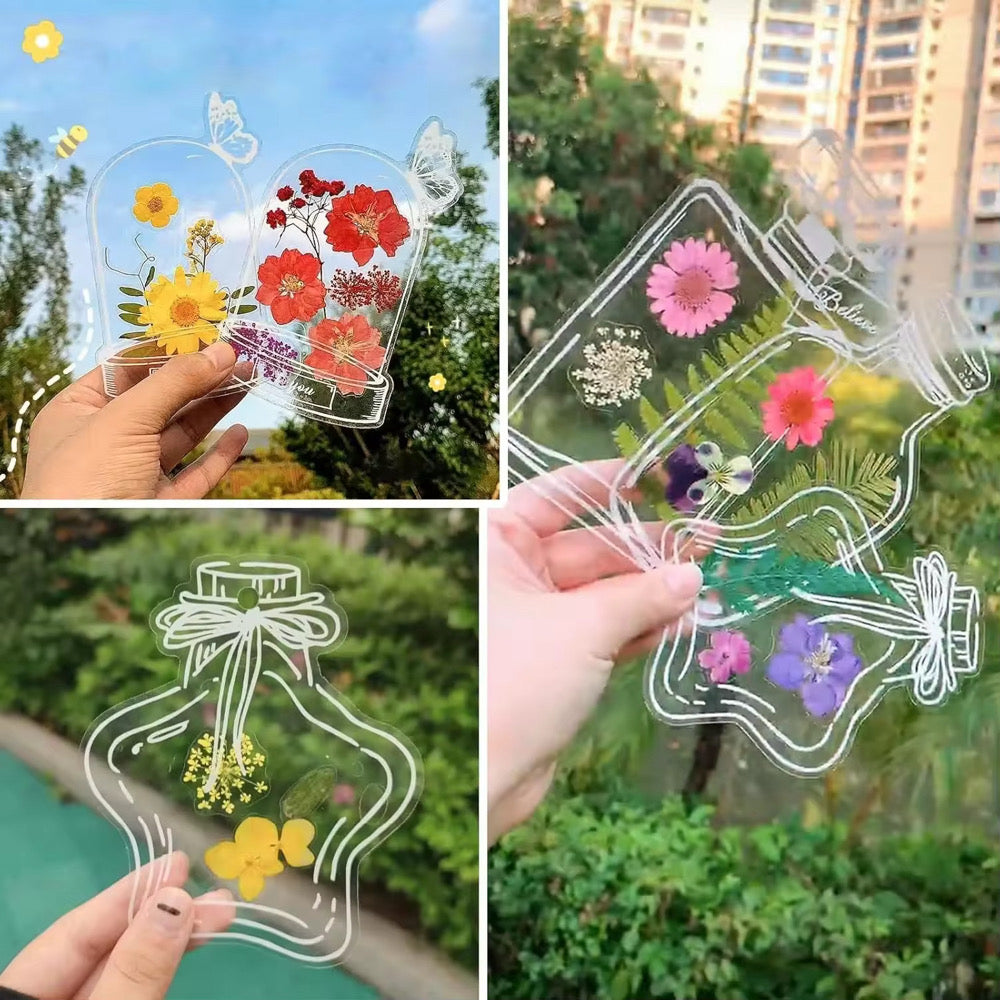 Trending 40 Piece Dried Flower Bookmark Kit
