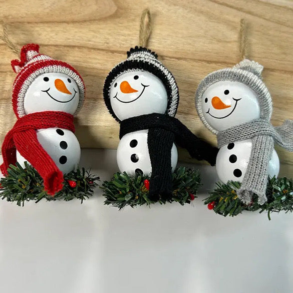 Cute Snowman Hanging Decor Ornaments