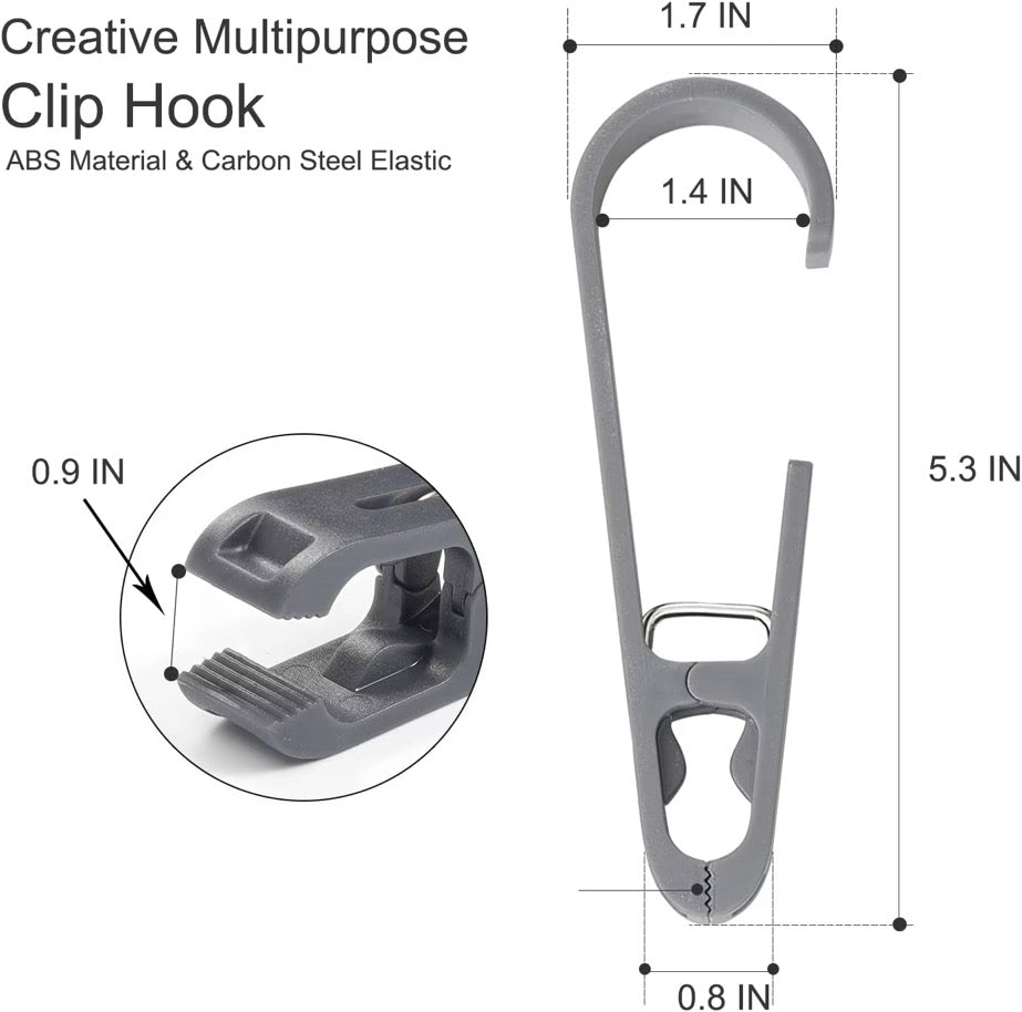 6 Piece Multipurpose Clips