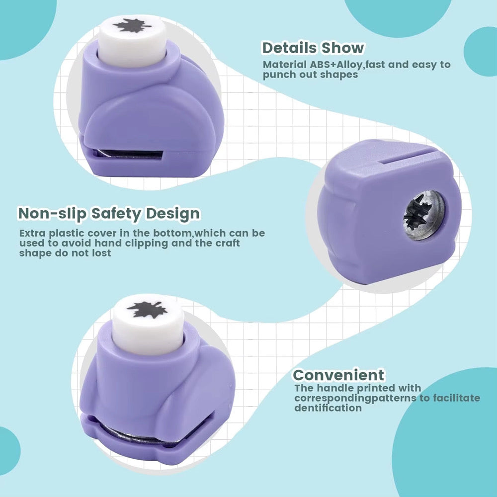 10 Piece Shape Punch Craft Set