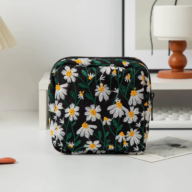 Square Size Cosmetic Pouch