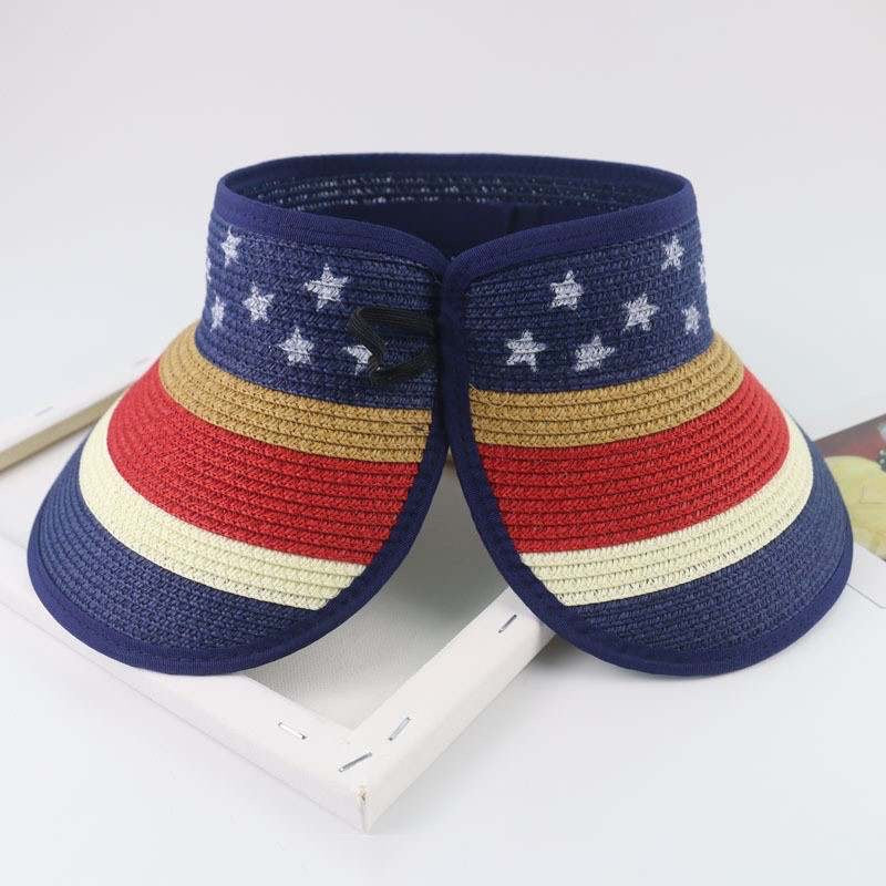 Foldable Patriotic Visor
