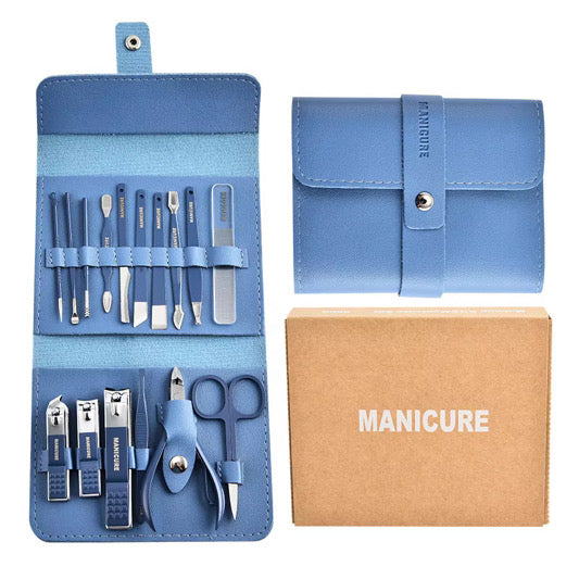 16 PieceFoldable Manicure Set