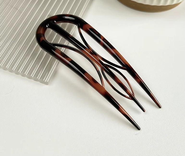 5 Piece French Hair Clip Set