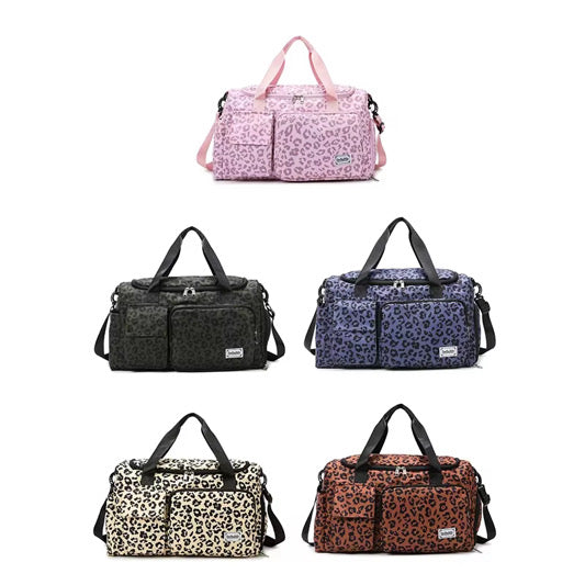 Leopard Duffle Bag