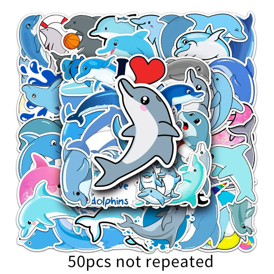 Dolphin Vinyl Stickers