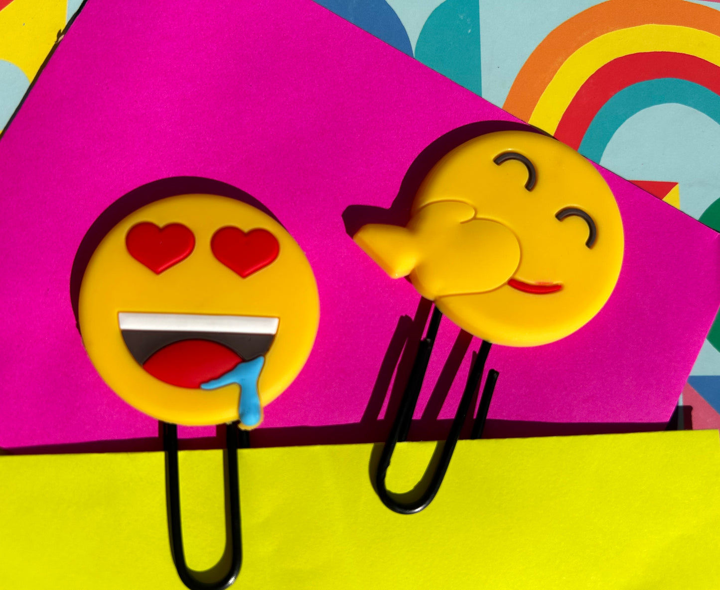 10 Piece Smiley Bookmarks