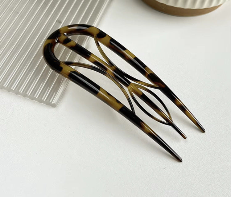 5 Piece French Hair Clip Set