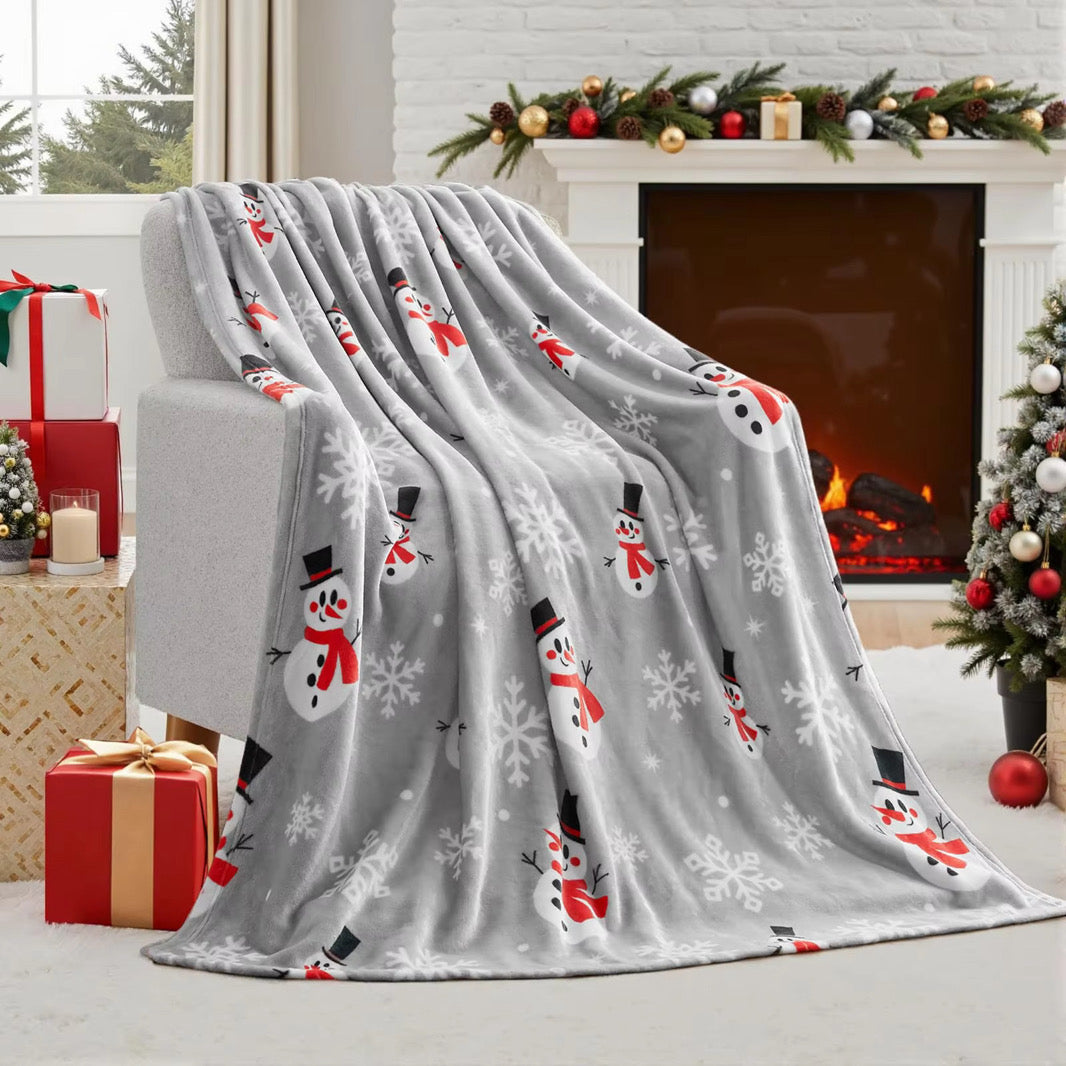 Christmas Themed Snuggle Blankets