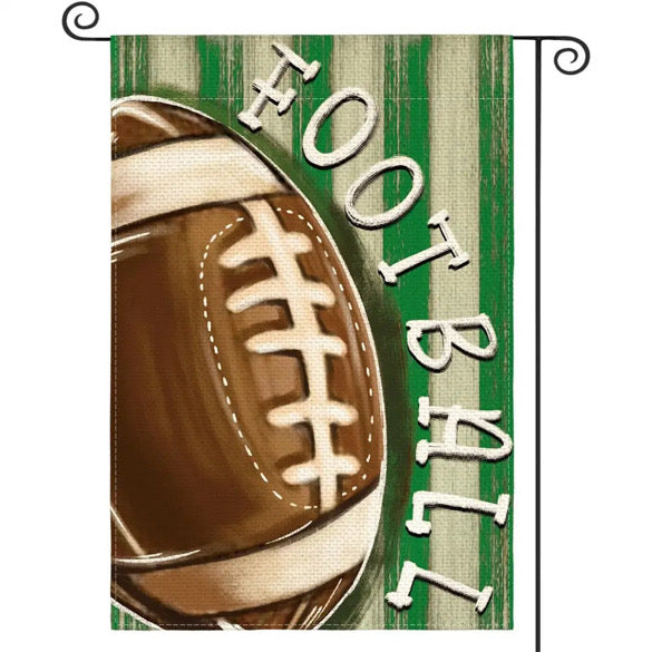 Game Day Football Themed Garden Flags