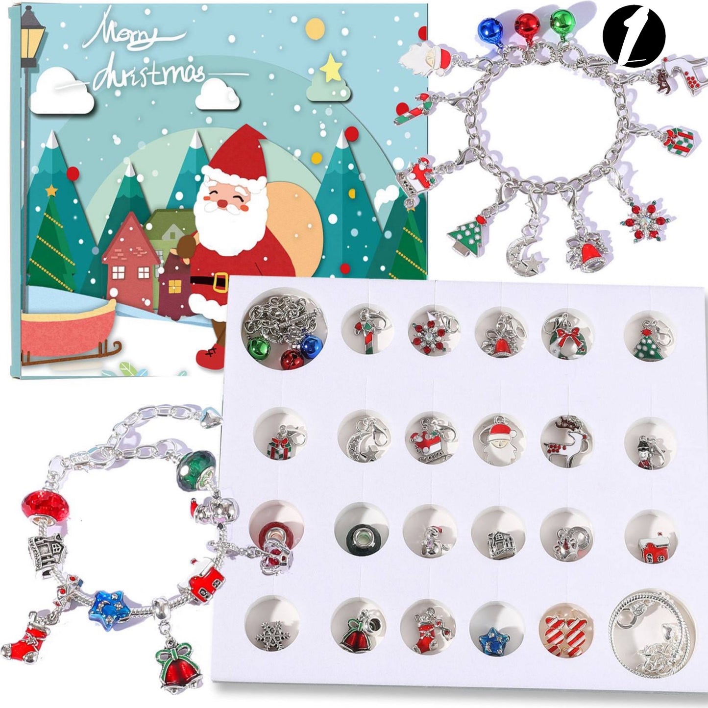 Holiday Advent Bracelet Set