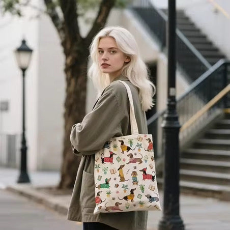 Wiener Friends Canvas Bag