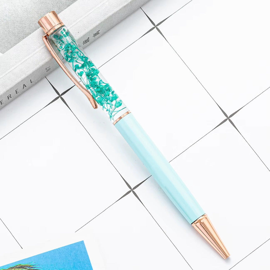 7 Piece Floating Flower Pen Set