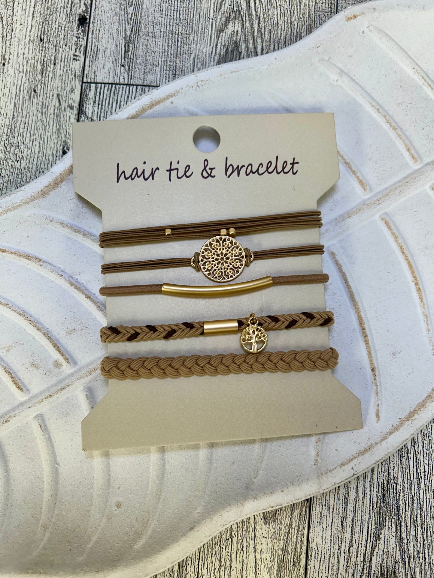 Dual Purpose Hair Tie Bracelet Sets
