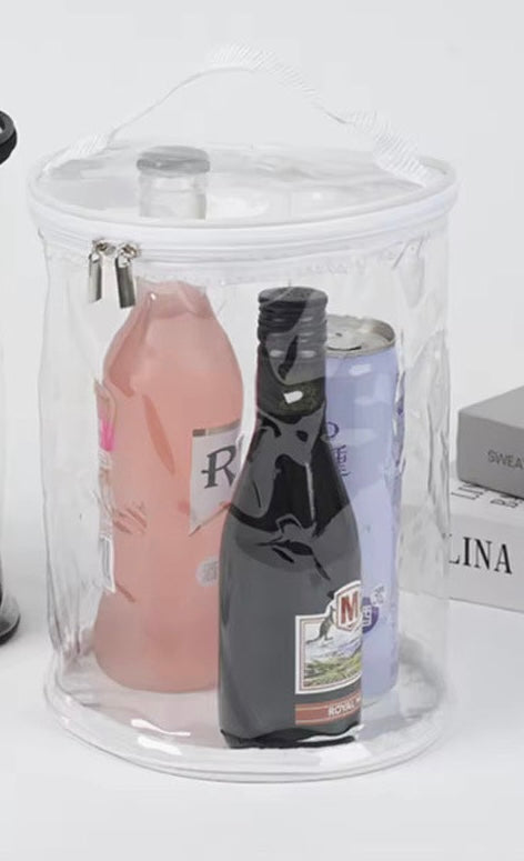 Round It Up Clear Pouch