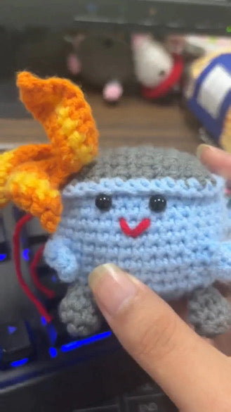Crochet Dumpster Fire