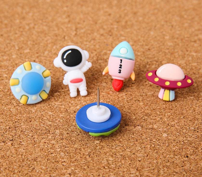 Space Push Pins