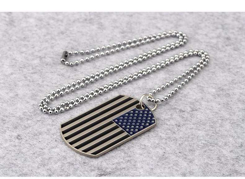 American Flag Necklace