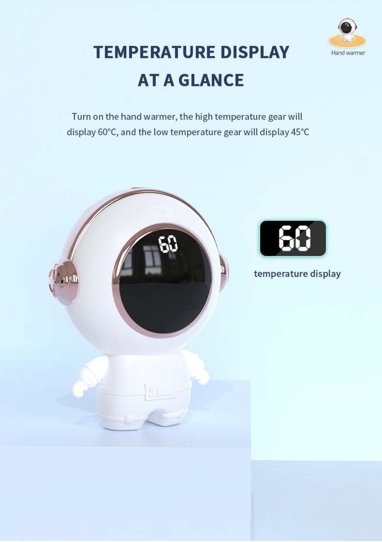 Astronaut Hand Warmer